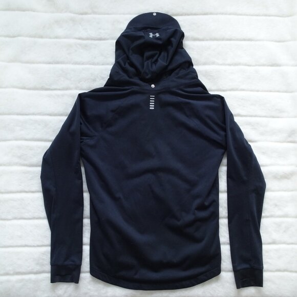 Under Armour Women's Jacket Small ColdGear Reactor Run Storm Anorak Track Active - Picture 10 of 12